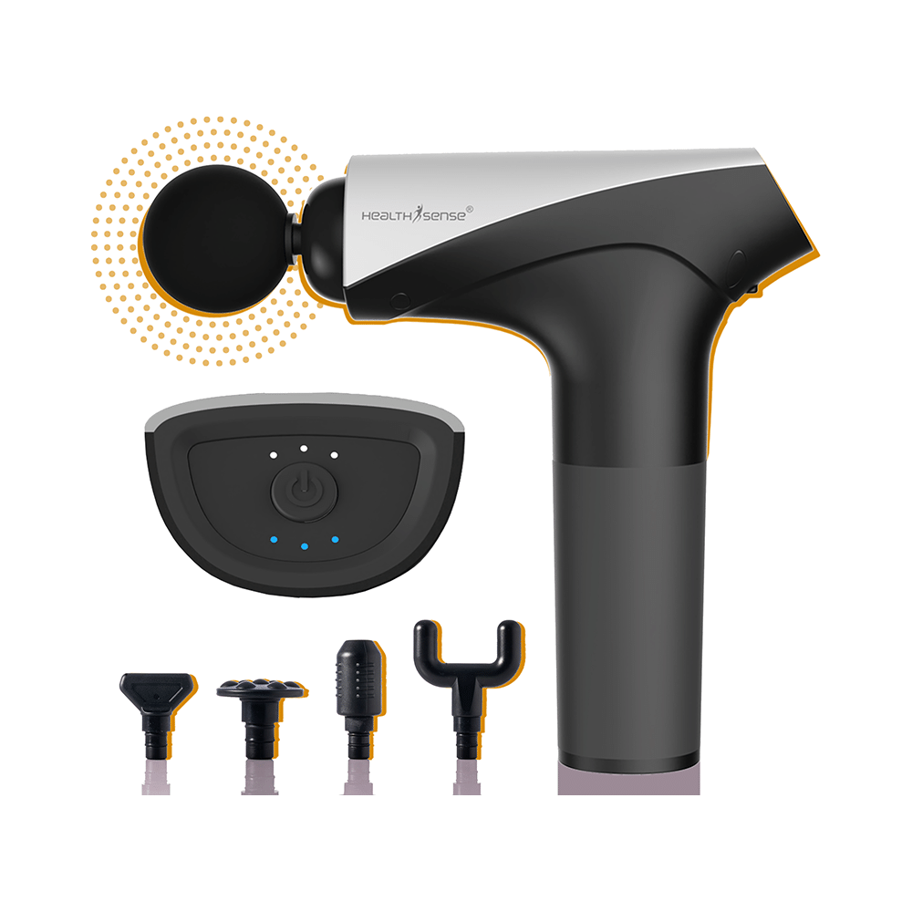 Health Sense HM 280 Gun Massager Machine Black & Grey