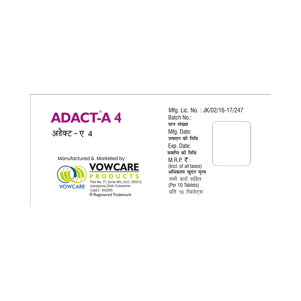 Adact-A 4 Tablet - Image 2