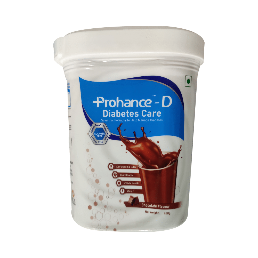 Prohance-D Nutritional Supplement for Diabetes Care | Flavour Chocolate - Image 1