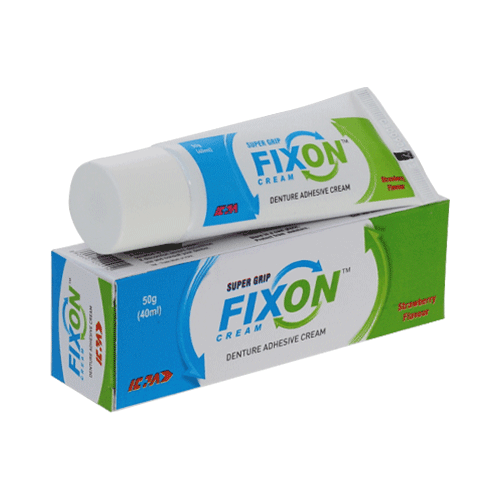Fixon Denture Adhesive Cream | Flavour Strawberry - Image 1