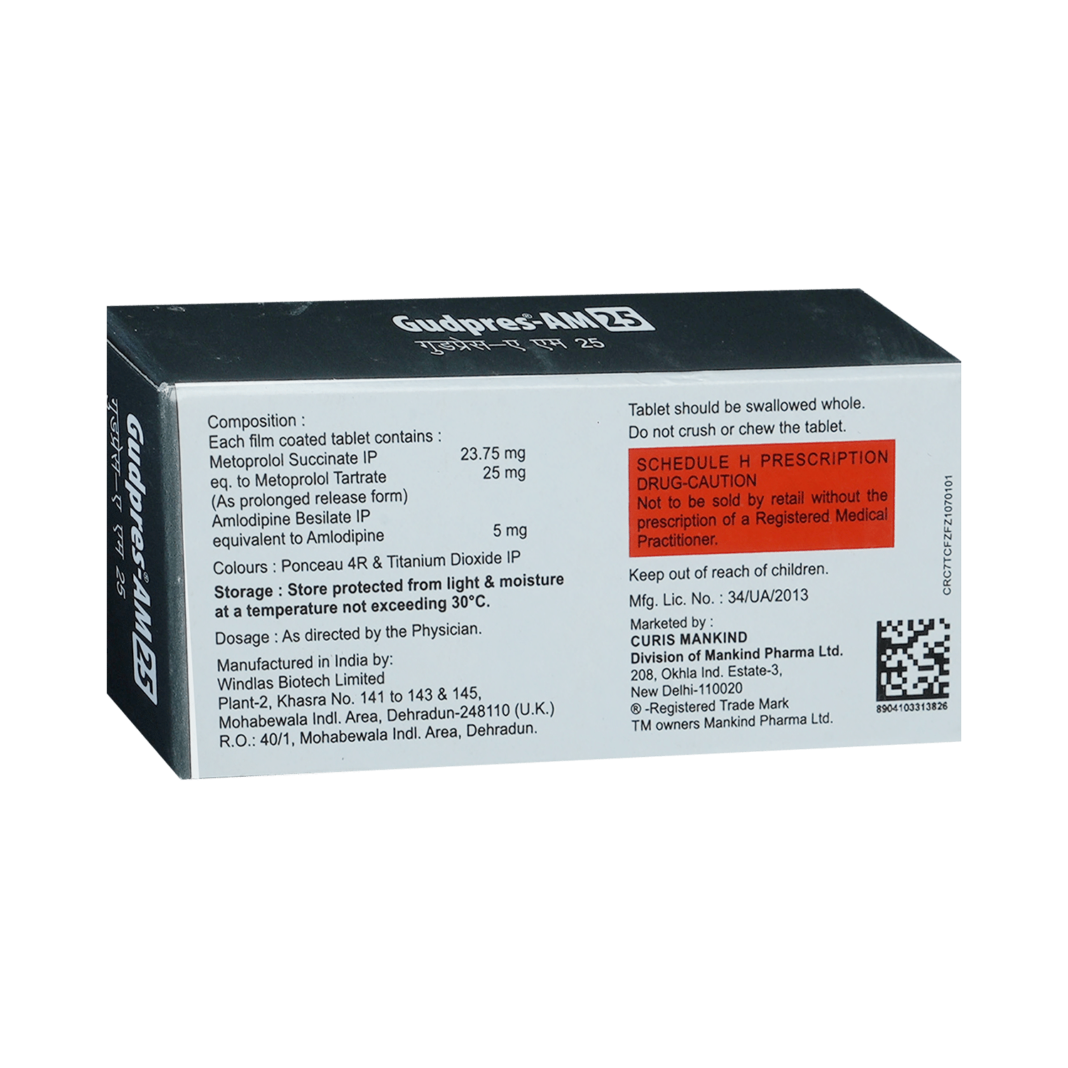 Gudpres-AM 25 Tablet PR - Image 3