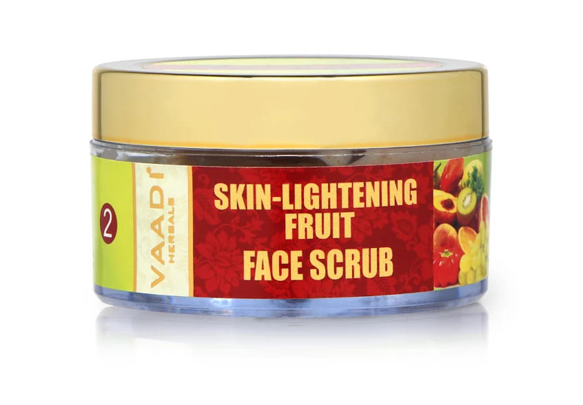 Vaadi Herbals Skin-Lightening Fruit Face Scrub - Image 2