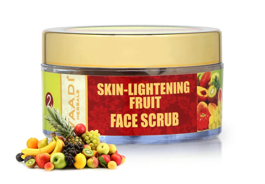 Vaadi Herbals Skin-Lightening Fruit Face Scrub - Image 1