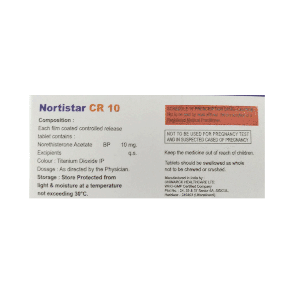 Nortistar CR 10 Tablet - Image 2