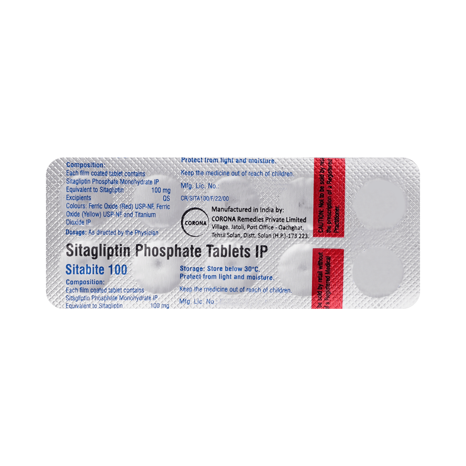 Sitabite 100mg Tablet - Image 6