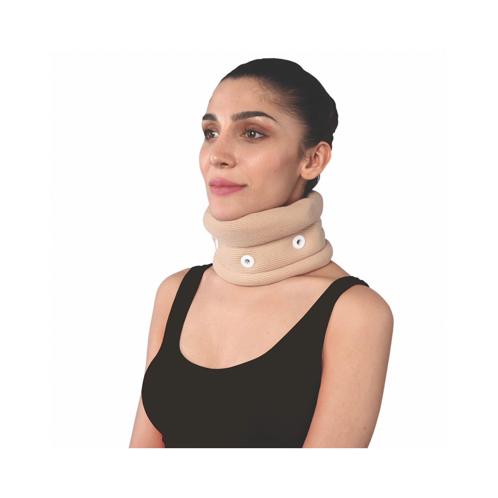 Vissco Core 0301A Cervical Collar with Chin Support Small Beige - Image 3
