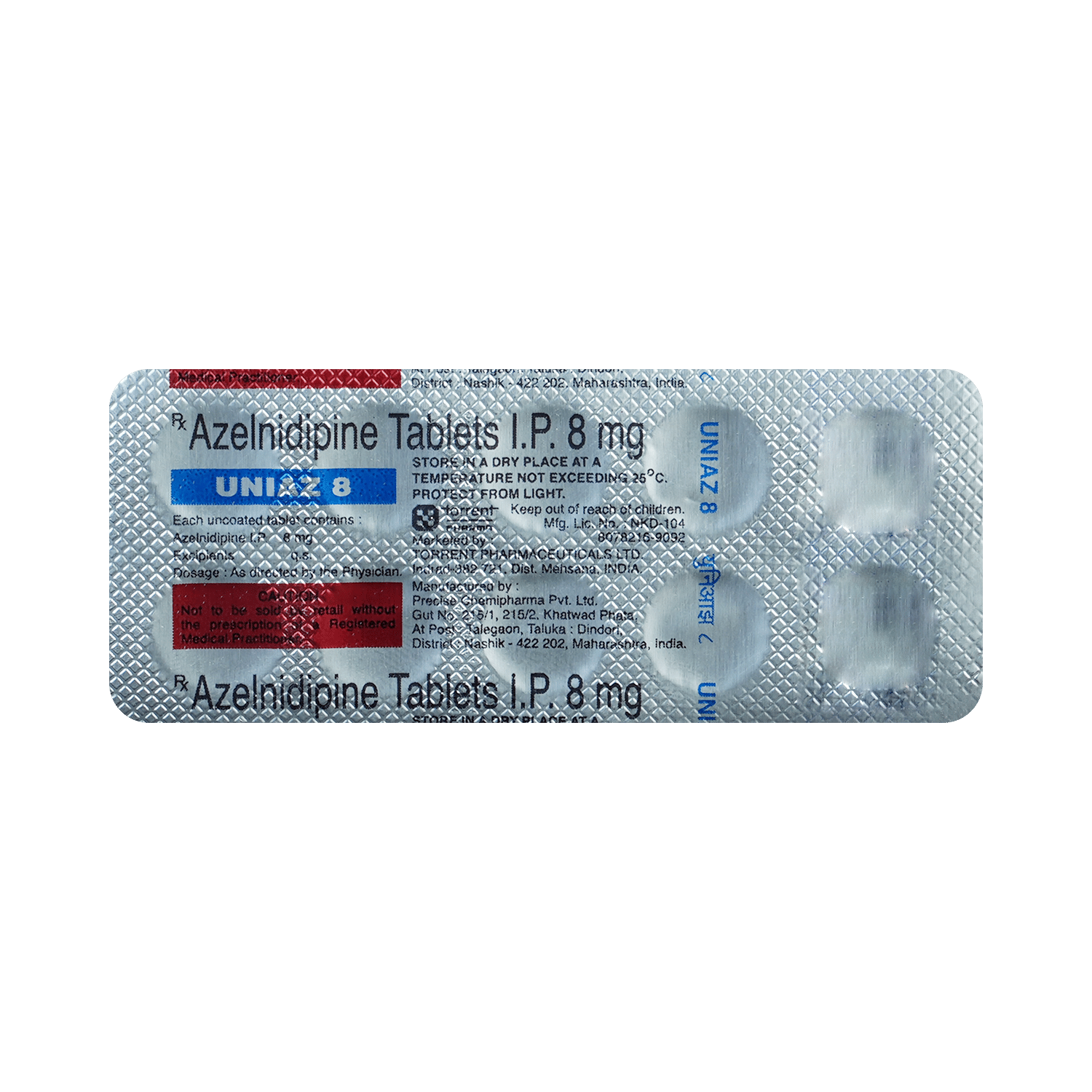 Uniaz 8mg Tablet - Image 5