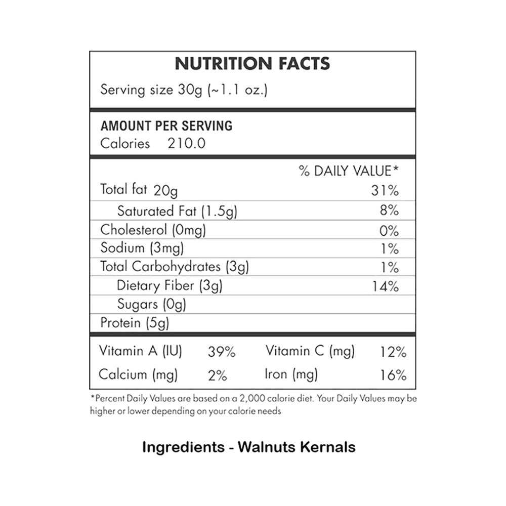 Happilo Essentials Popular Walnuts Kernels Quarter   (Each 500gm) Dry Fruits - Image 7
