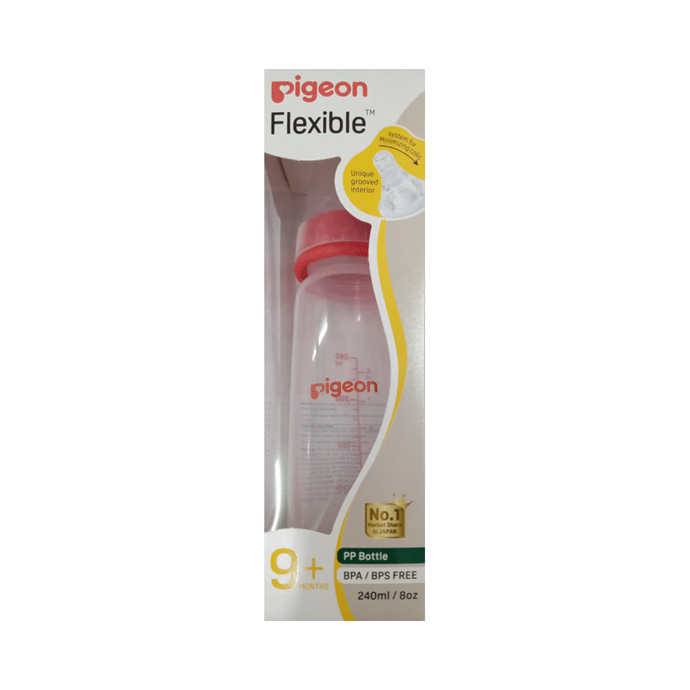 Pigeon Flexible Glass Bottle With 2 Nipples