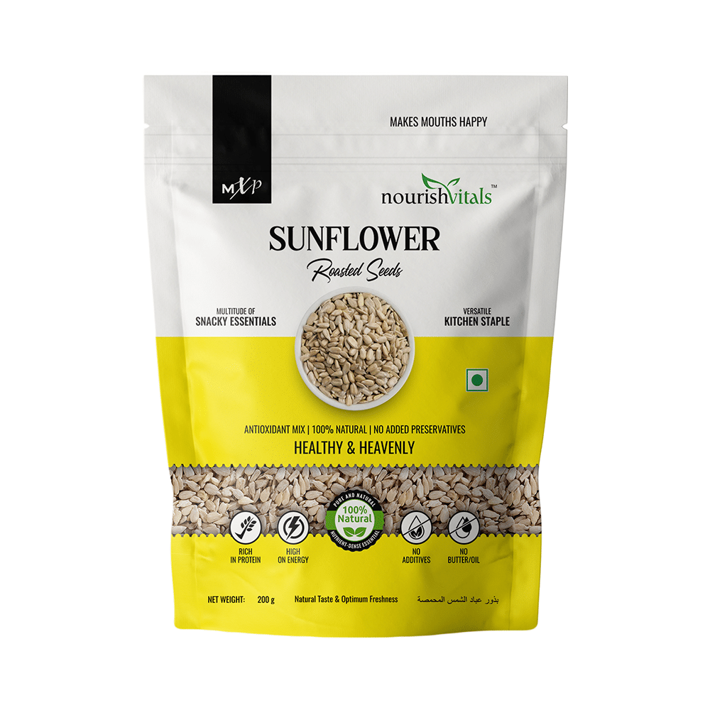 NourishVitals Roasted Sunflower Seed (200gm Each) - Image 3