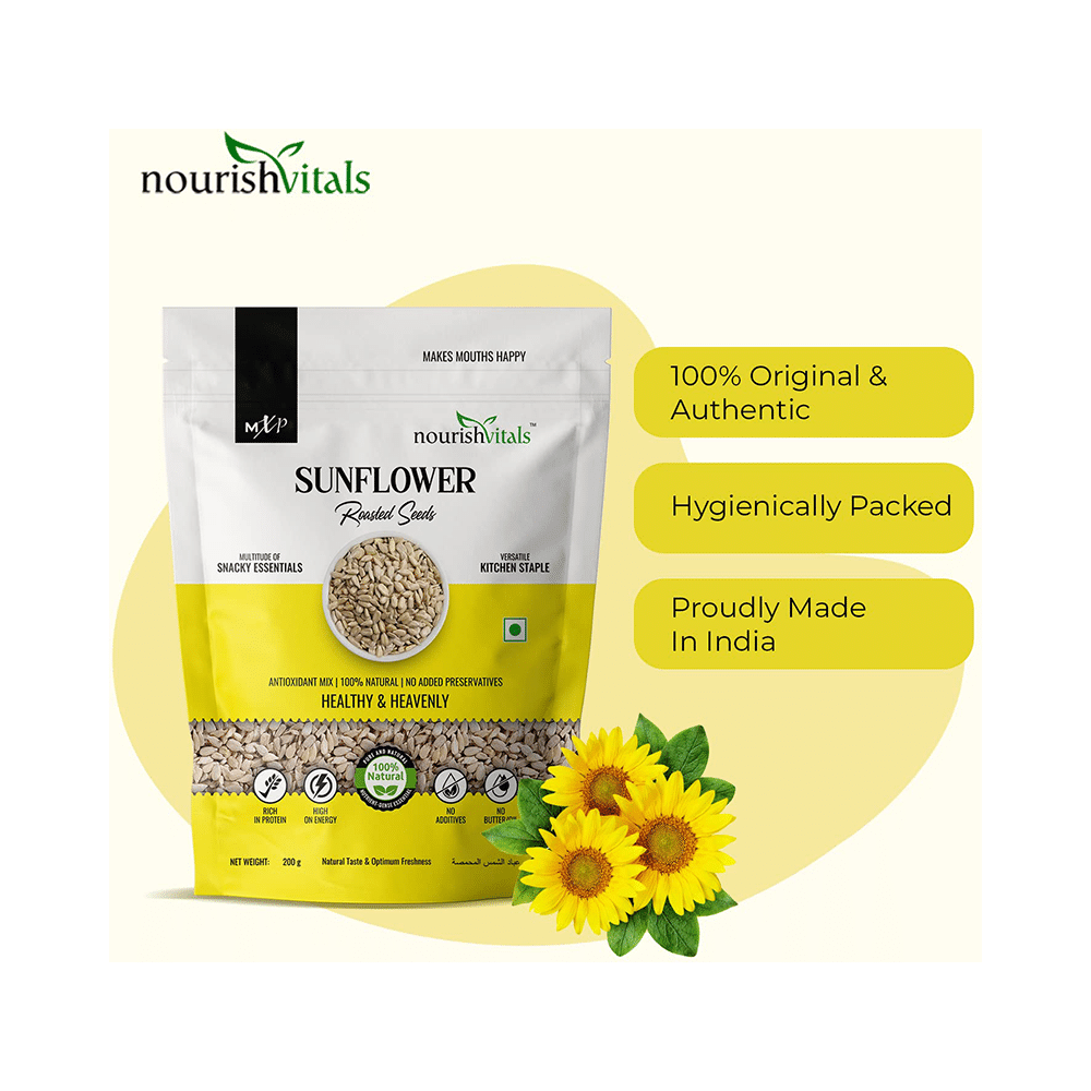 NourishVitals Roasted Sunflower Seed (200gm Each) - Image 8