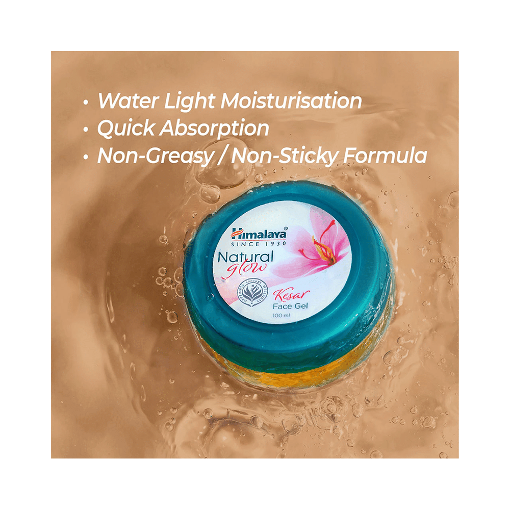 Himalaya Personal Care Natural Glow Kesar Face Gel - Image 4