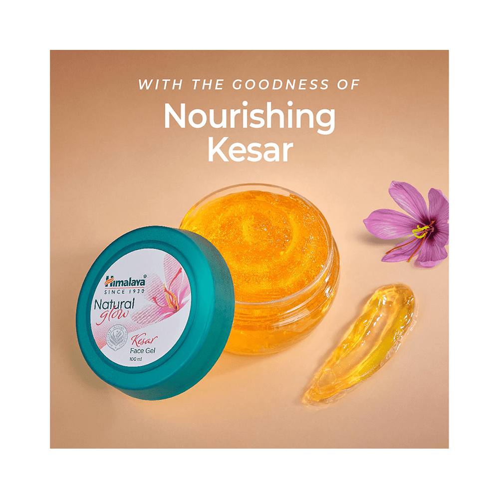 Himalaya Personal Care Natural Glow Kesar Face Gel - Image 3