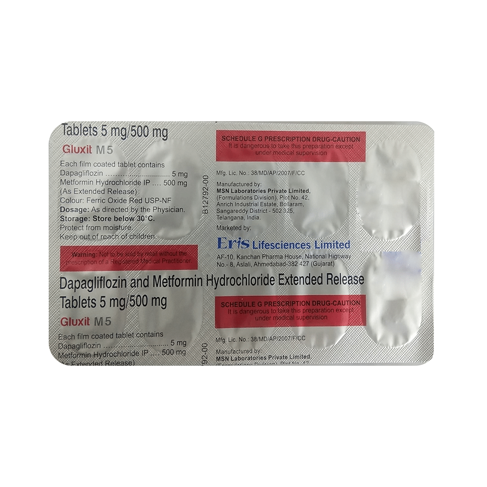 Gluxit M 5 Tablet ER - Image 3