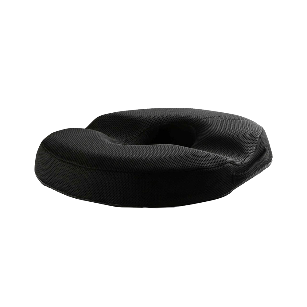 Metron Memory Foam Soft Donut Seat Cushion Black