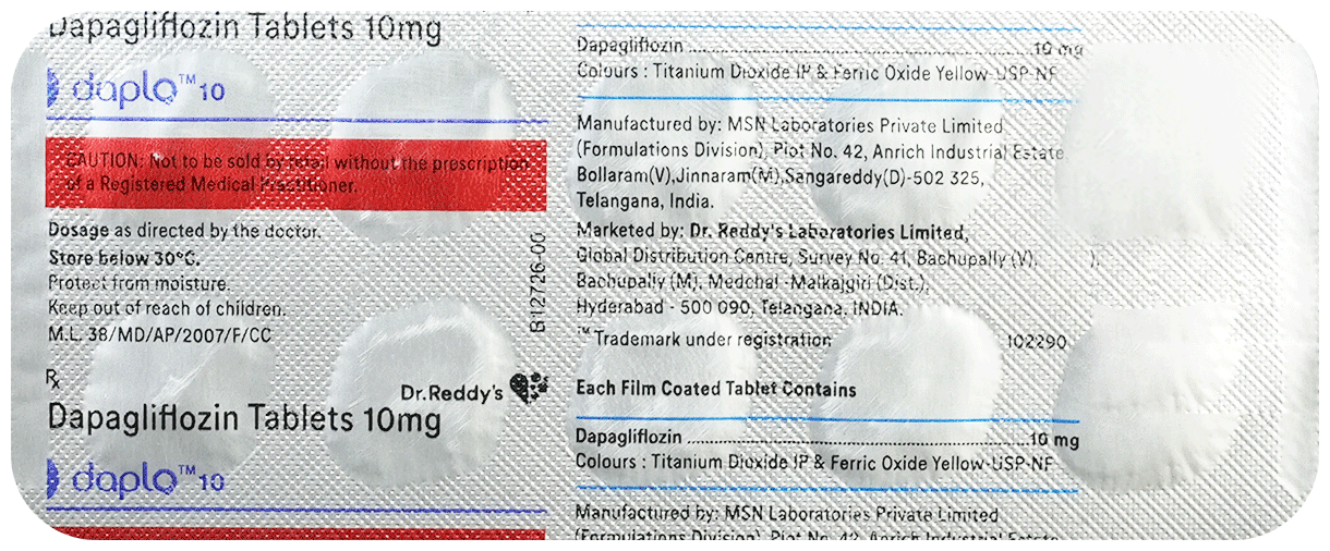 Daplo 10 Tablet - Image 2