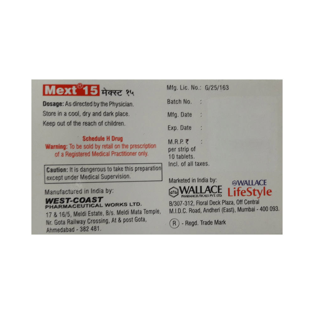 Mext 15 Tablet - Image 3