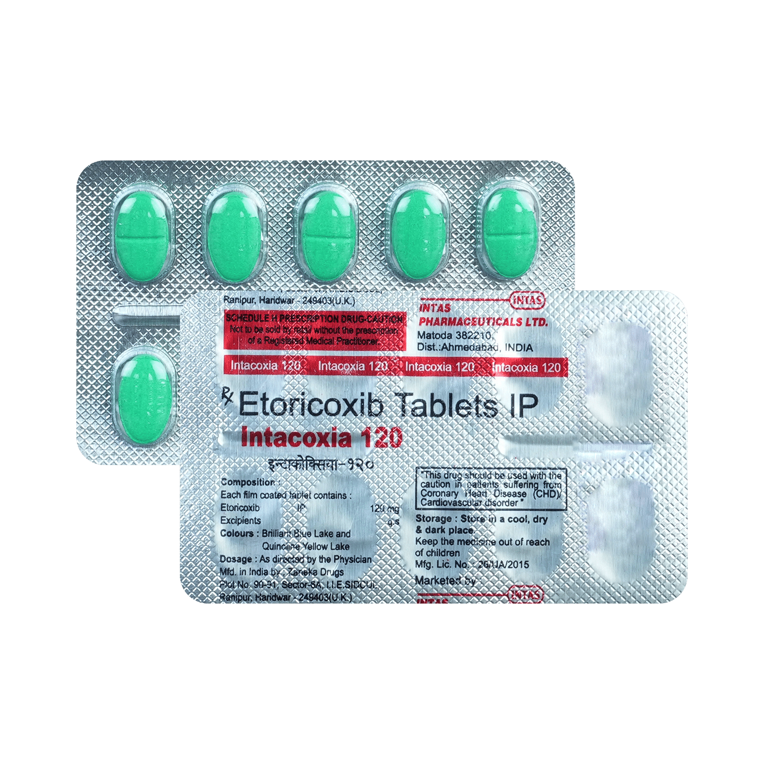Intacoxia 120 Tablet - Image 1