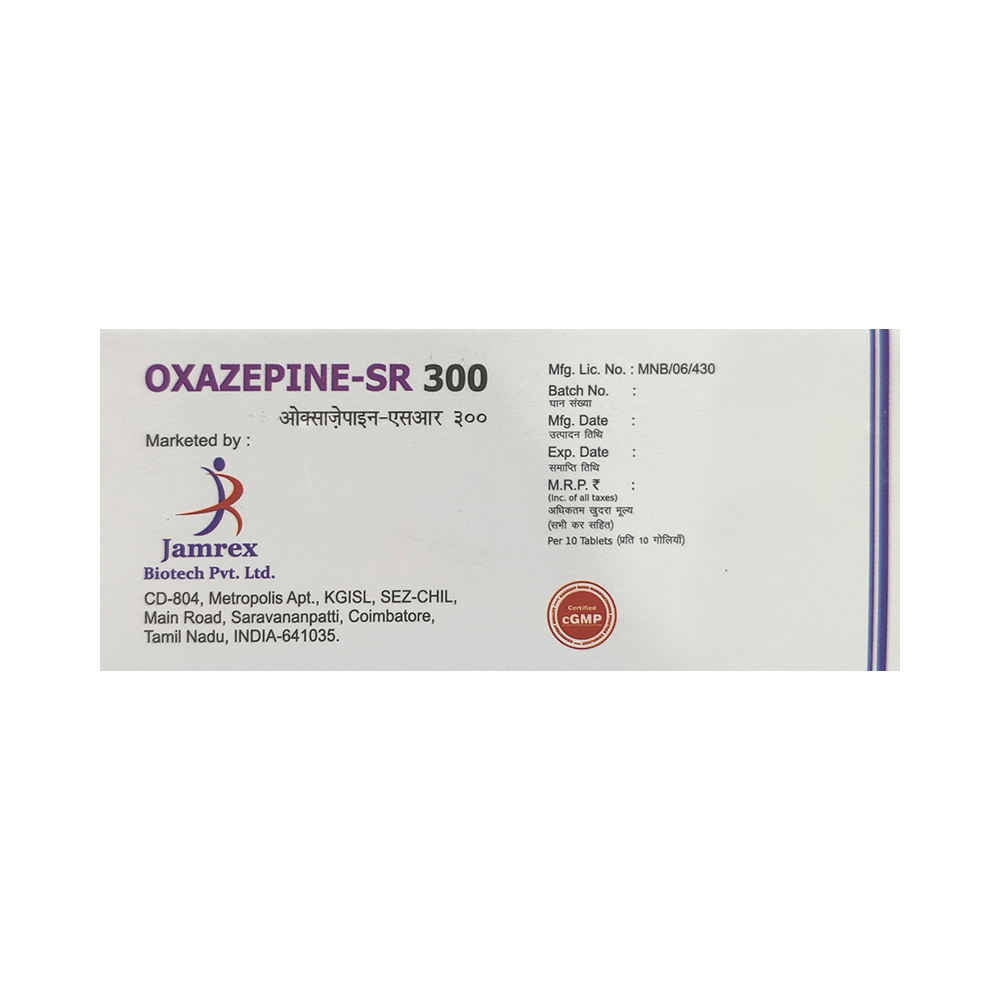 Oxazepine SR 300 Tablet - Image 3