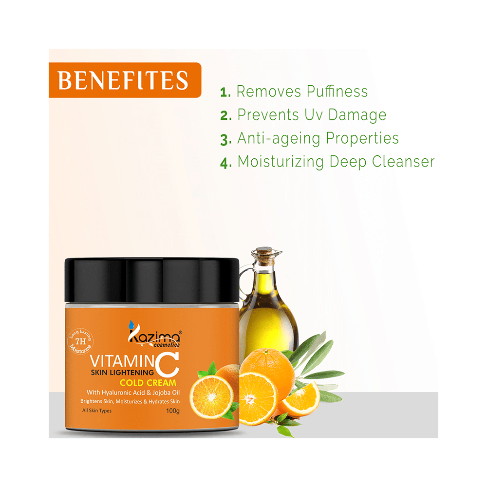 Kazima Vitamin C Skin Lightening Cold Cream - Image 2