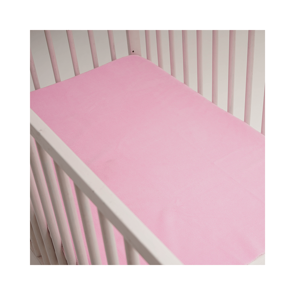 Tidy Sleep Water Proof & Washable Baby Care Dry Sheet & Bed Protector Medium Baby Pink and Hot Pink - Image 3