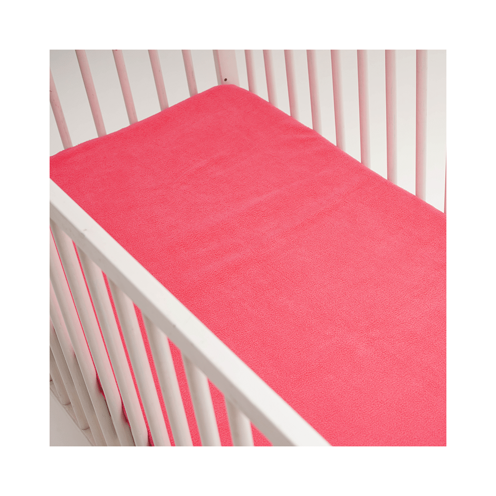 Tidy Sleep Water Proof & Washable Baby Care Dry Sheet & Bed Protector Medium Baby Pink and Hot Pink - Image 2