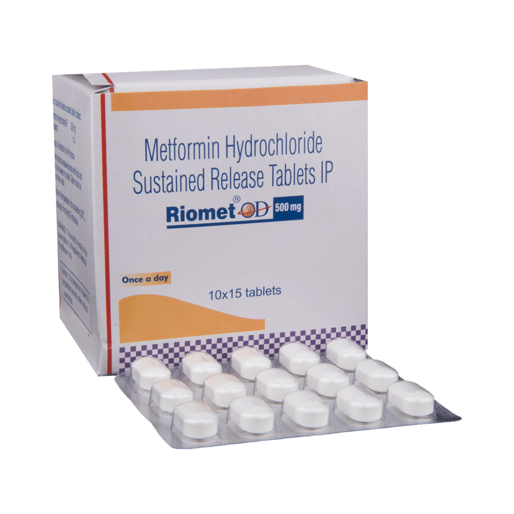 Riomet OD 500mg Tablet SR