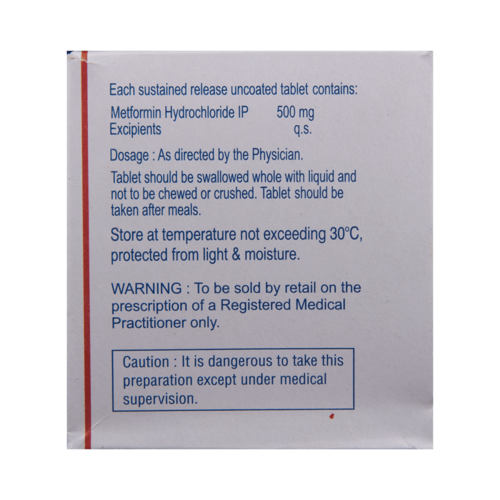 Riomet OD 500mg Tablet SR - Image 3