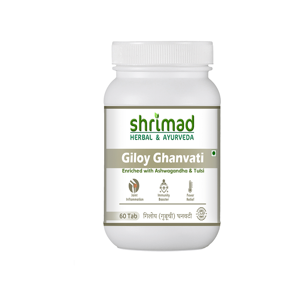 Shrimad Herbal & Ayurveda Giloy Ghanvati Tablet
