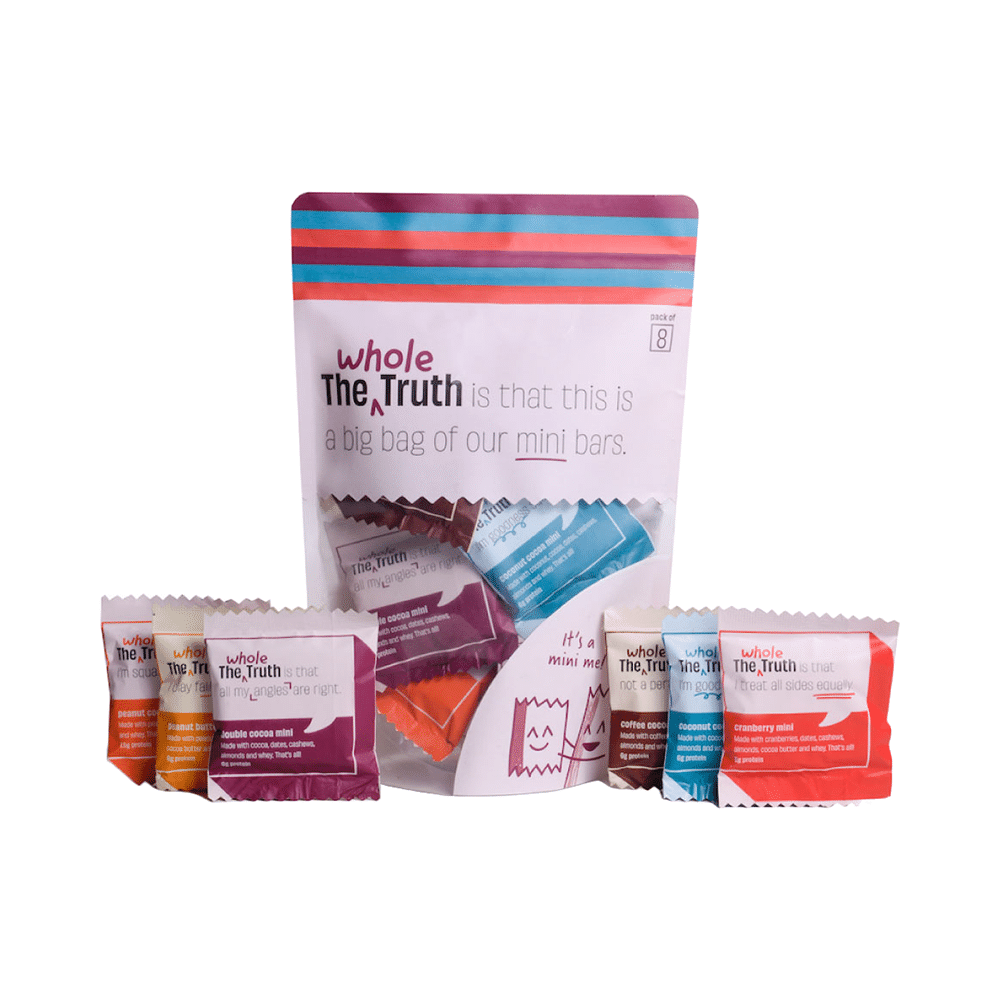 The Whole Truth Mini Protein Bar (27gm Each) | Flavour All in One - Image 1