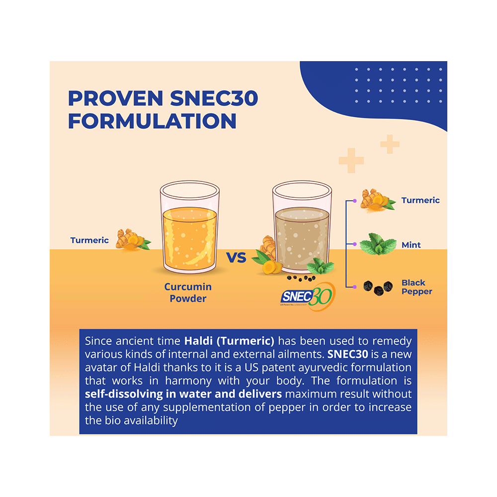 Snec 30 Ayurvedic Curcumin Gargle Solution for Sore Throat, Bad Breathe Black Pepper Mint - Image 5