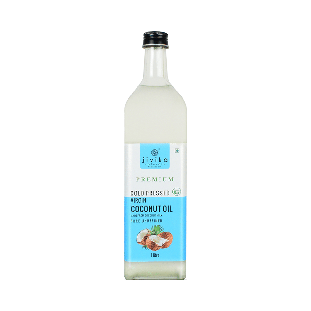 Jivika Naturals Premium Cold Pressed Virgin Coconut Oil - Image 1
