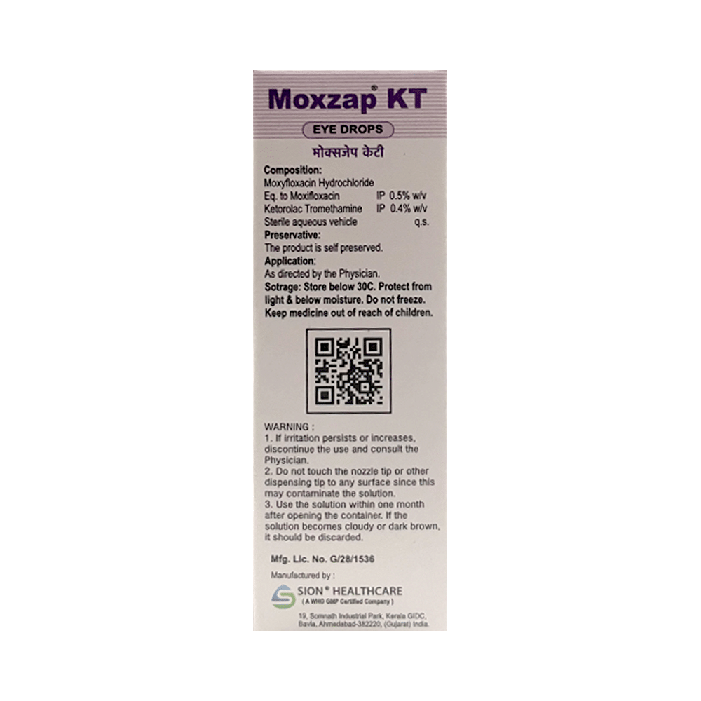 Moxzap KT Eye Drop Bak Free - Image 2