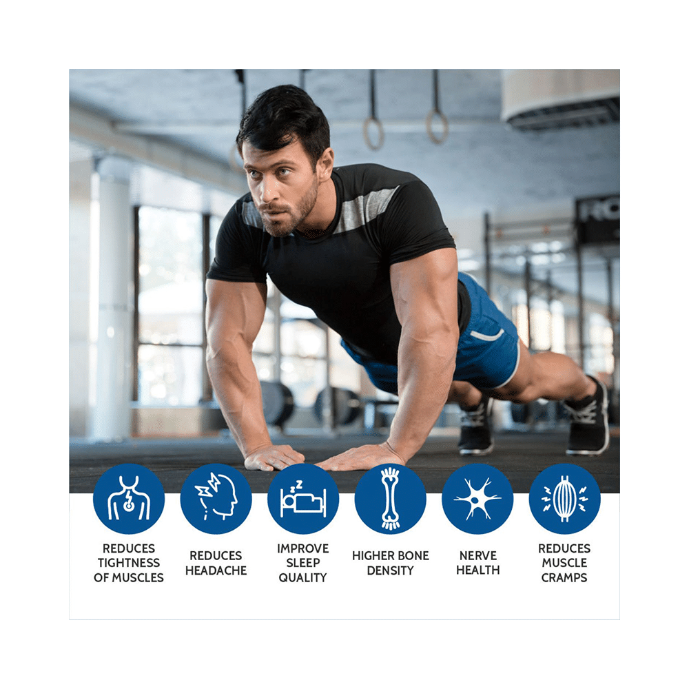 Carbamide Forte Chelated Magnesium Glycinate 2000mg for Muscle Recovery & Sleep Support | Tablet - Image 6