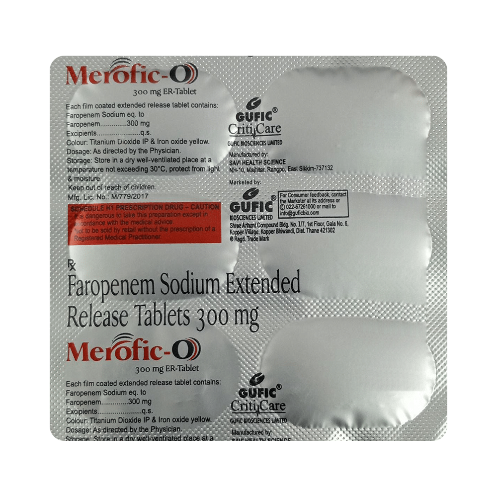 Merofic-O 300mg ER-Tablet - Image 1