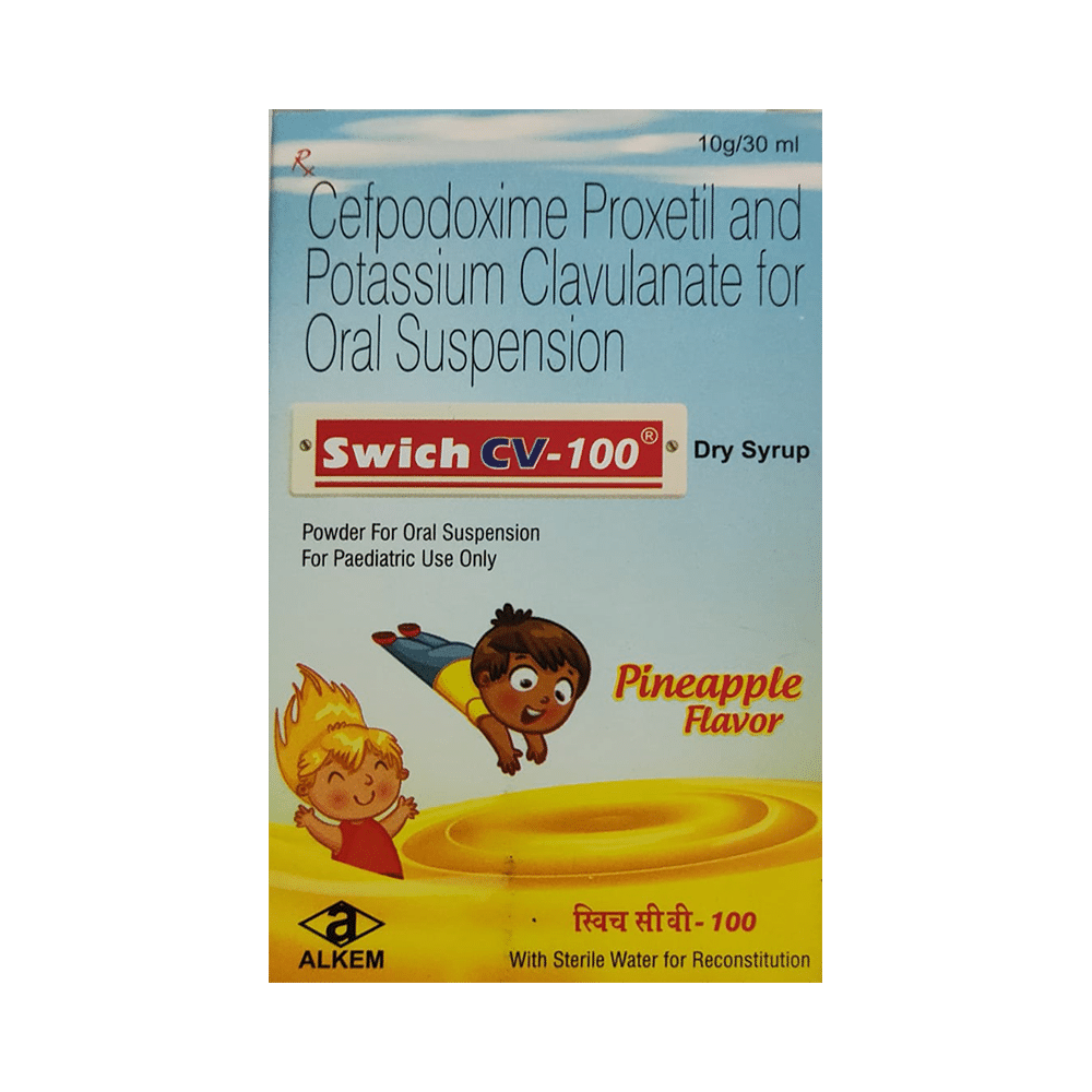 Swich CV 100 Dry Syrup Pineapple