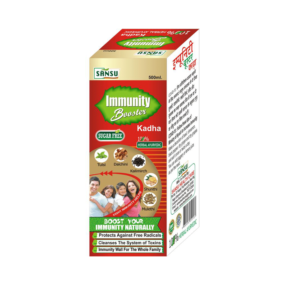 Sansu Sugar Free 100% Herbal Ayurvedic Immunity Booster Kadha - Image 1