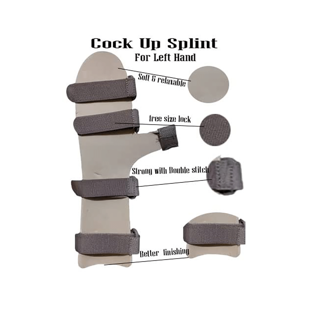 Linefaily Cock Up Splint Left Grey - Image 4