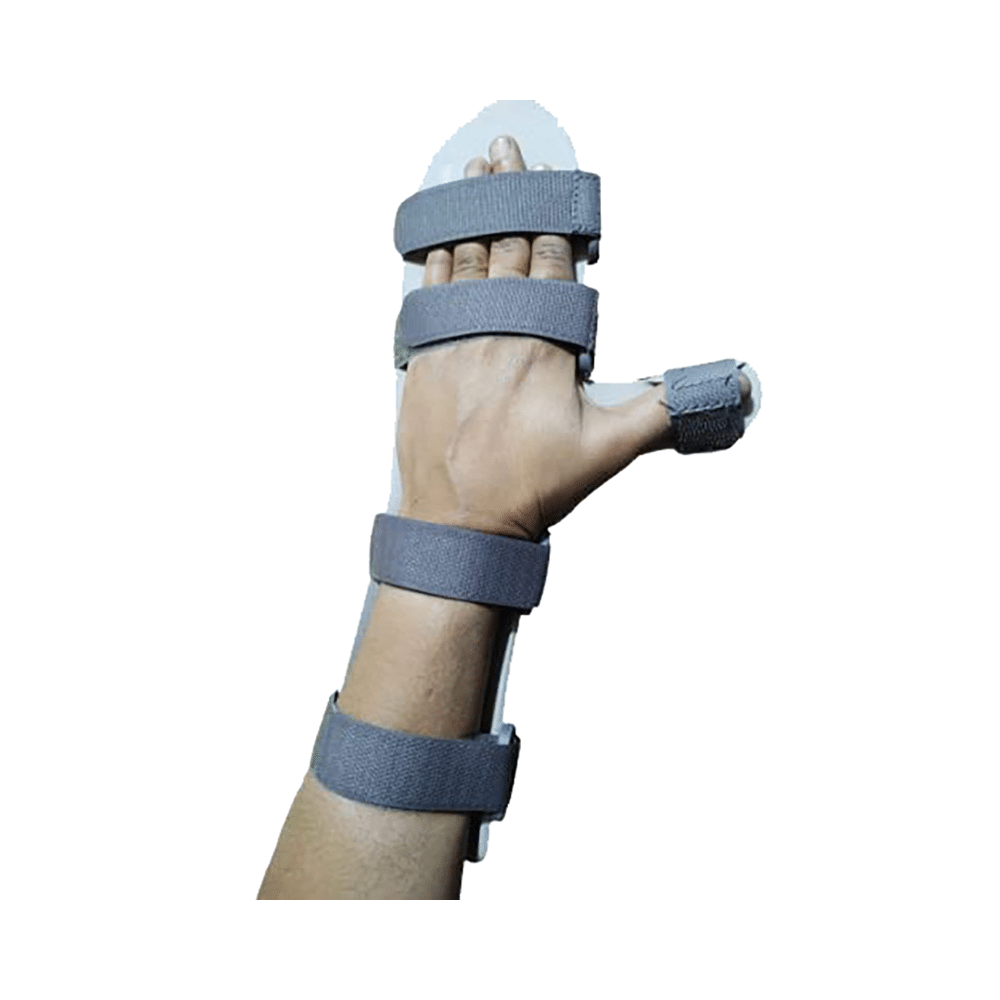Linefaily Cock Up Splint Left Grey - Image 1