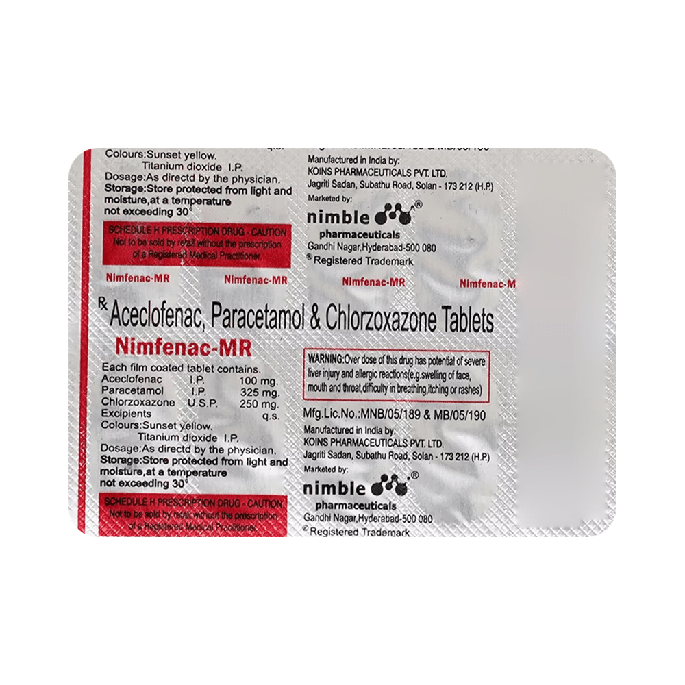 Nimfenac-MR Tablet - Image 3