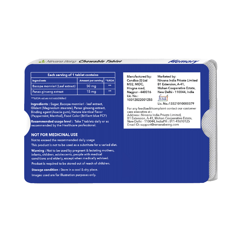 Nirvana Being Memory Tablet (15 Each) - Image 2