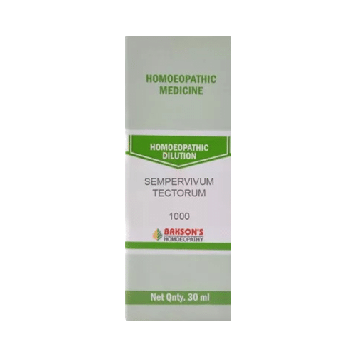Bakson's Homeopathy Sempervivum Tectorum Dilution CM