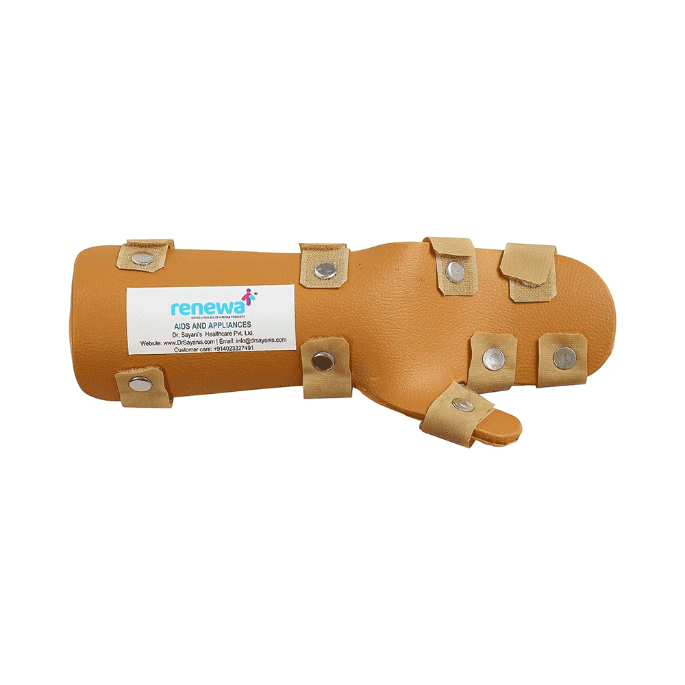 Renewa Hand Resting Cock up Splint for Hand Support Left Small - Image 4