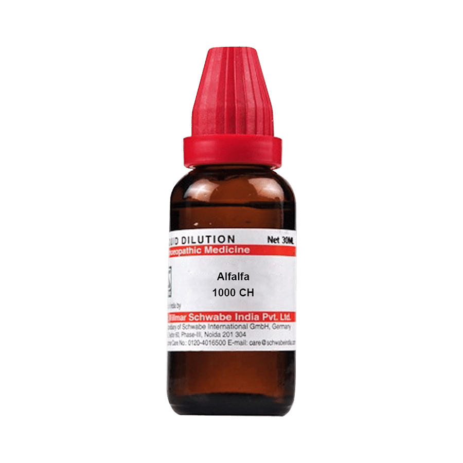 Dr Willmar Schwabe India Alfalfa Dilution 1000 CH - Image 1