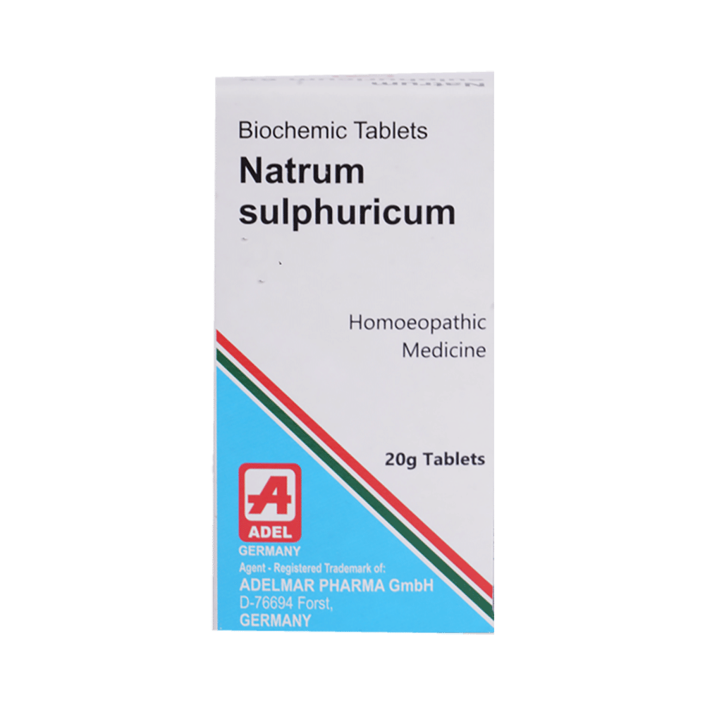 ADEL Natrum Sulphuricum Biochemic Tablet 30X