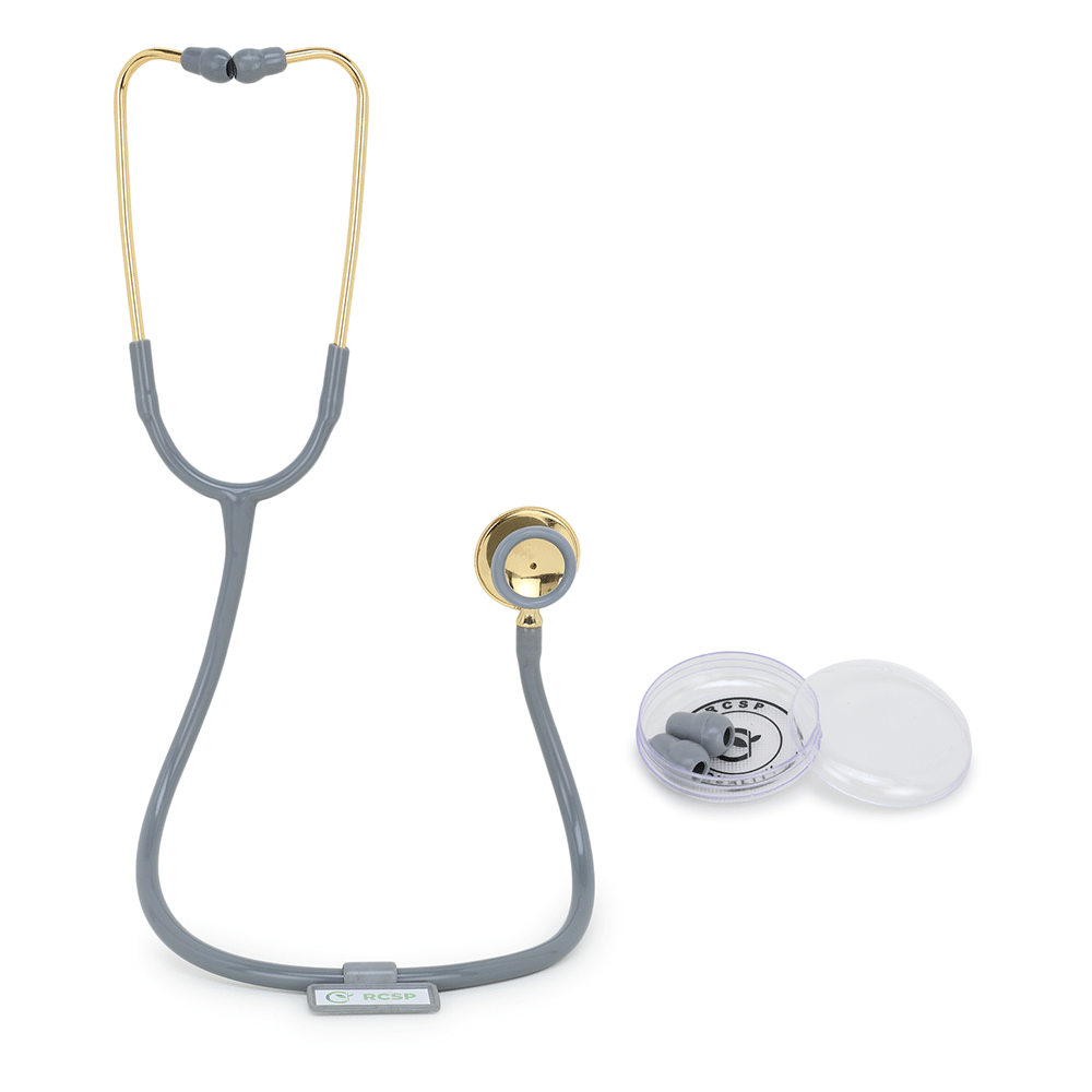RCSP Stethoscope Gold Grey - Image 7