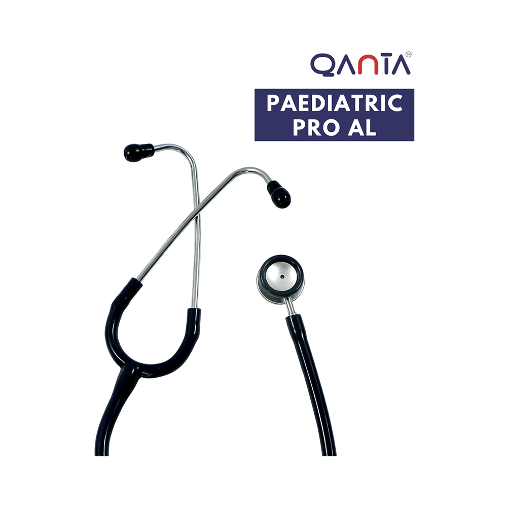 Qanta QA-1090 Paediatric Pro AL Pediatric Stethoscope With Aluminium Anodized Chest Piece Blue - Image 3