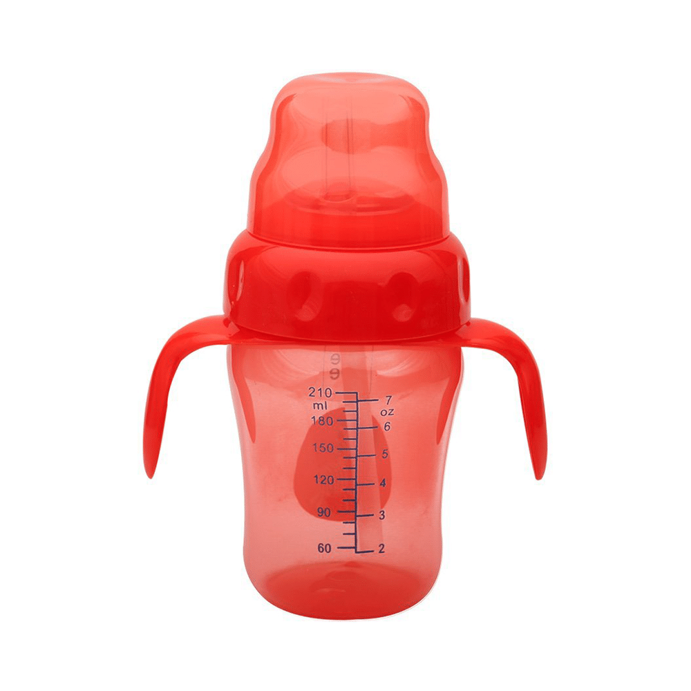 Mee Mee 2 in 1 Spout and Straw Sipper Cup Red - Image 3