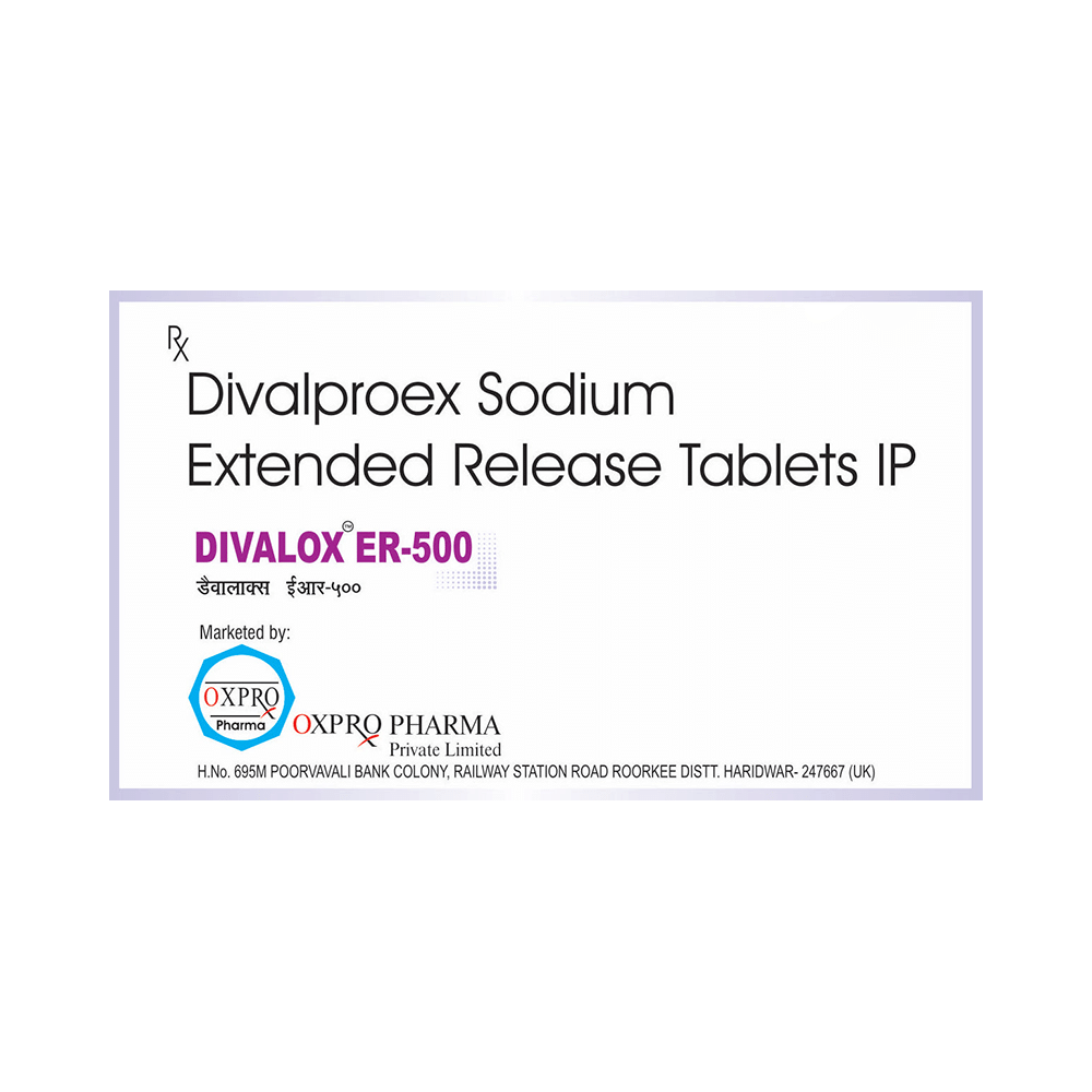 Divalox ER 500 Tablet - Image 1