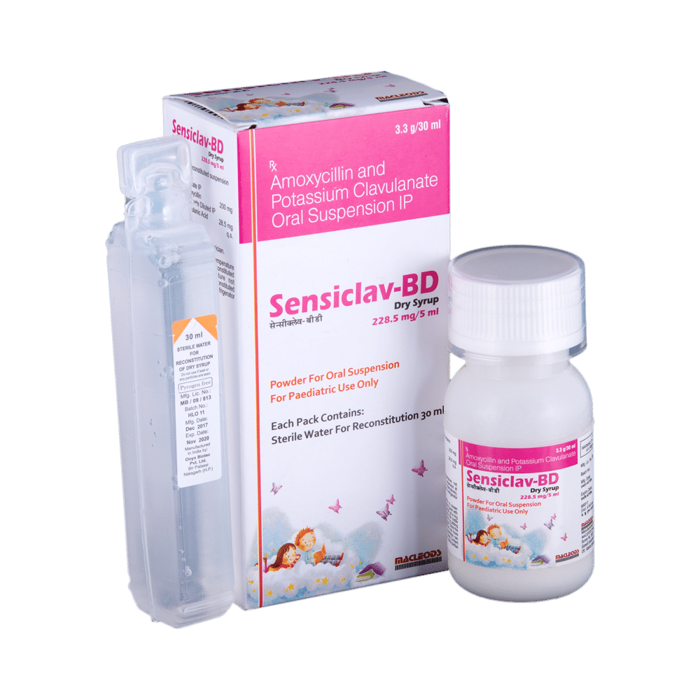 Sensiclav BD 228.5mg Dry Syrup - Image 1